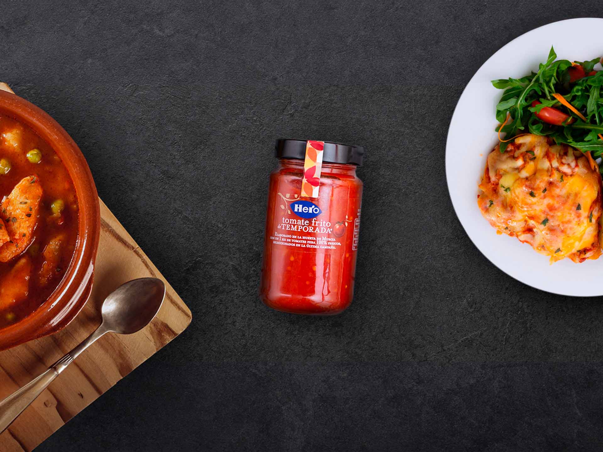 Tres recetas con tomate frito para el invierno