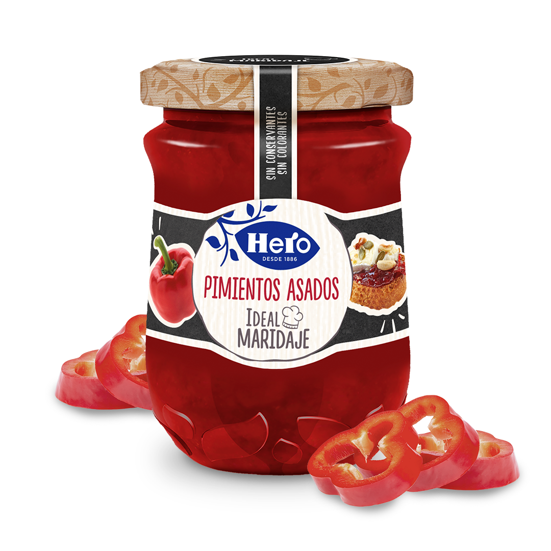 Maridaje Pimientos Asados
