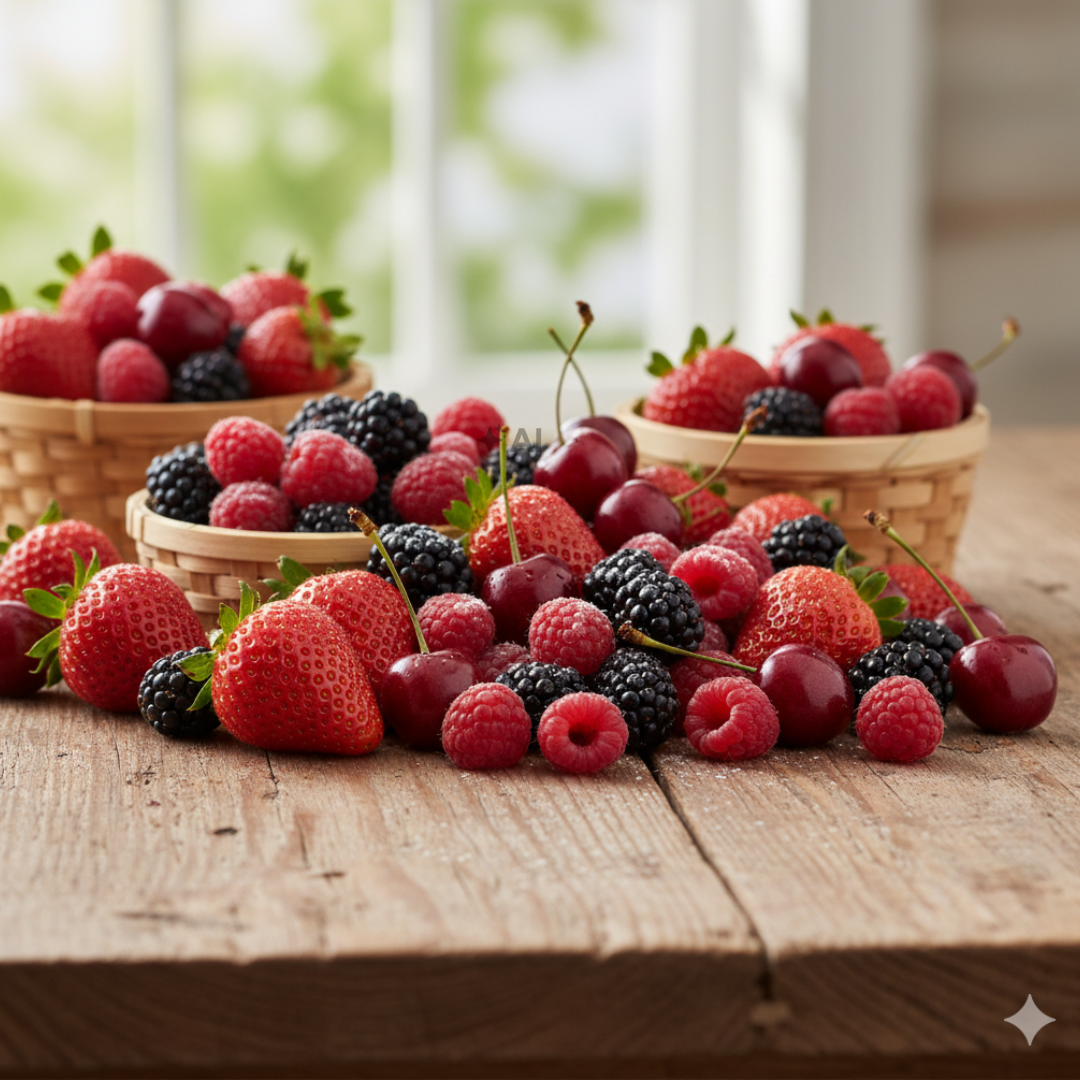 Mermelada de temporada frutos rojos